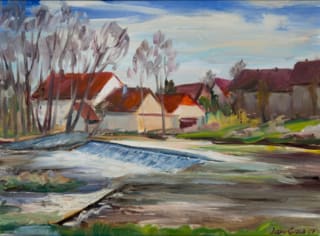 Otava u Kozlovského mlýna