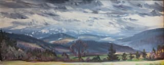 Sněhová bouře u Poledníku