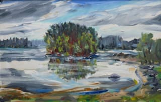 Ostrov na Velké Kuši